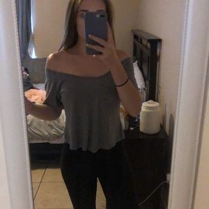 Off the shoulder lose shirt